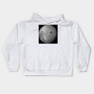 Far side of the Moon, optical image (C024/7754) Kids Hoodie